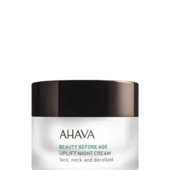 Ahava Soin De Nuit|Soin Naturel & Ecoresponsable|Beauty Before Age                Crème de Nuit Liftante Visage, Cou et Décolleté