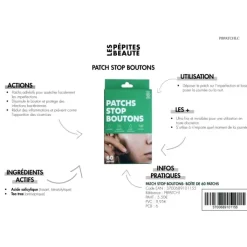Ahava Soin Spécifique Visage|Les Pépites Beauté                Patchs Stop Boutons