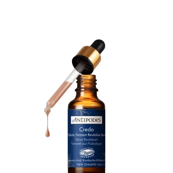 Antipodes Lotion & Soin Préparateur|Credo                Sérum revitalisant fermenté aux probiotiques