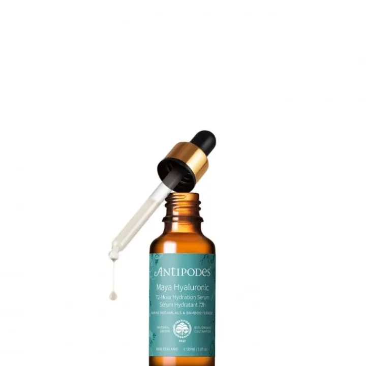 Antipodes Soin Jour & Nuit|Sérum Et Booster|Maya Hyaluronic                Sérum Hydratant