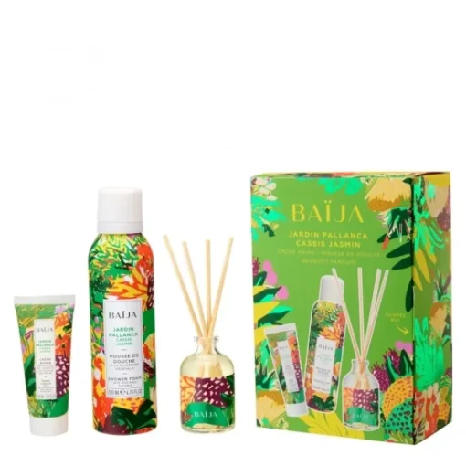 Femme Baija Coffrets Pour Elle|Coffret Parfum Femme|Jardin Pallanca                Coffret Soin Parfumé et Bouquet Parfumé