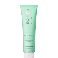 Biotherm Nettoyant Visage|Biosource                Exfoliant Nettoyant Moussant Purifiant Peaux Normales à Mixtes