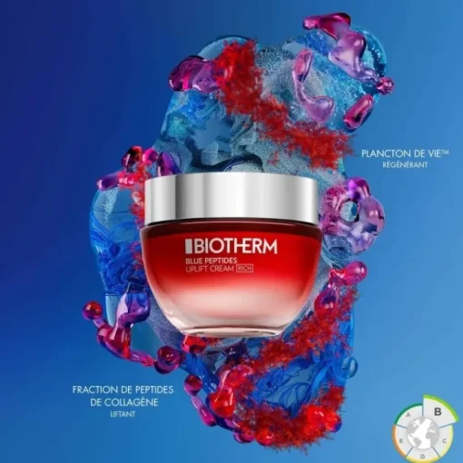 Biotherm Soin De Jour|Blue Peptides Uplift                Crème de Jour Riche Anti-Âge et Fermeté