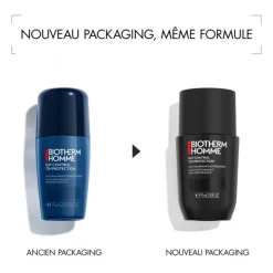 Homme Biotherm Eau De Soin & Déodorant Homme|Eau De Soin & Déodorant|Day Control                Déodorant Protection 72 H Anti-transpirant pour Homme Roll-on
