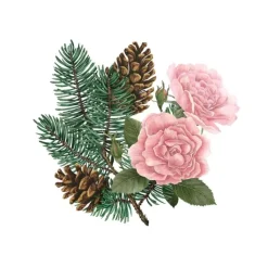 Carrière Frères Parfum D'Ambiance & Diffuseur D'Intérieur|Pin de Sibérie & Rose d'Hiver                Palet Botanique