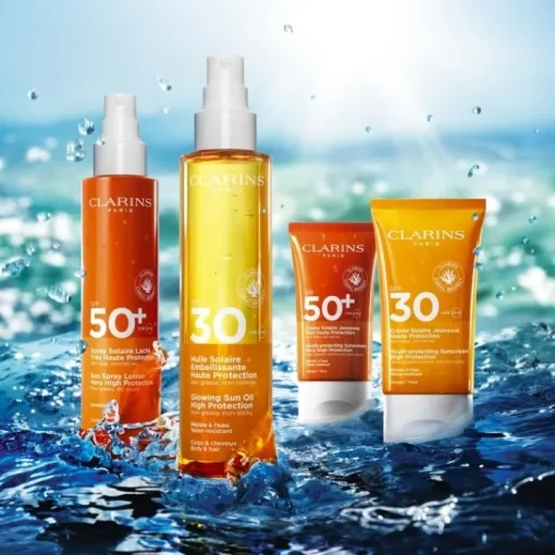 CLARINS Protecteur Solaire|Crème Solaire Jeunesse Haute Protection Visage SPF30                Anti-Rides, Anti-Tâches