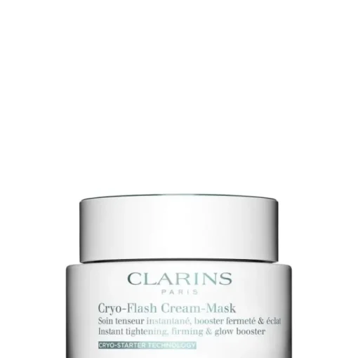 CLARINS Masque|Soin Jour & Nuit|Cryo-Flash Masque-Crème                Soin Masque Anti-Âge Effet Lift Immédiat, Fermeté & Éclat