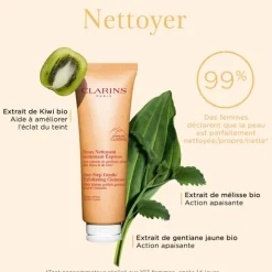 CLARINS Nettoyant Visage|Doux Nettoyant Gommant Express                Toutes Peaux
