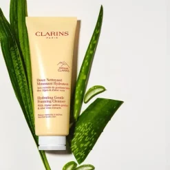 CLARINS Nettoyant Visage|Doux Nettoyant Moussant Hydratant                Peaux Normales à Sèches