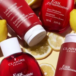 CLARINS Eau De Soin & Déodorant|Soin Naturel & Ecoresponsable|Eau Dynamisante - Vitalité, Fraîcheur, Fermeté                Eau de Soins Parfumée