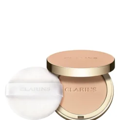CLARINS Poudre|Ever Matte Compact Powder                Poudre Compacte Matifiante Infusée Au Lait De Pêcher