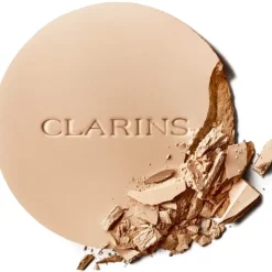 CLARINS Poudre|Ever Matte Compact Powder                Poudre Compacte Matifiante Infusée Au Lait De Pêcher
