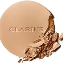 CLARINS Poudre|Ever Matte Compact Powder                Poudre Compacte Matifiante Infusée Au Lait De Pêcher