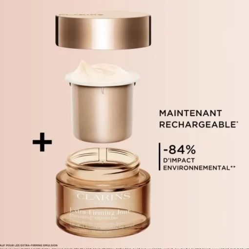 CLARINS Soin De Nuit|Extra-Firming Nuit                Crème Fermeté Anti-Âge Toutes Peaux - Recharge Pot