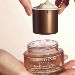 CLARINS Soin De Nuit|Extra-Firming Nuit                Crème Fermeté Anti-Âge Peaux Sèches