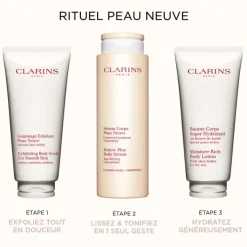 CLARINS Gommage & Bain|Gommage Exfoliant Peau Neuve                Gommage Corps