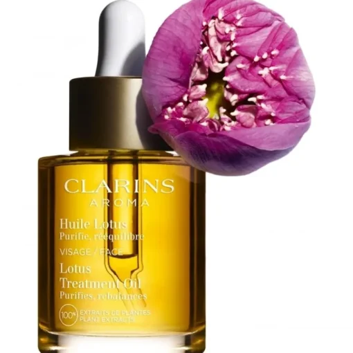 CLARINS Soin De Nuit|Soin Naturel & Ecoresponsable|Huile Lotus                Purifie, rééquilibre