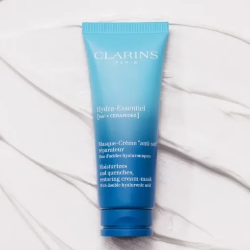 CLARINS Masque|Hydra-Essentiel [HA²+ CERAMIDES]                Masque-Crème « anti-soif » réparateur