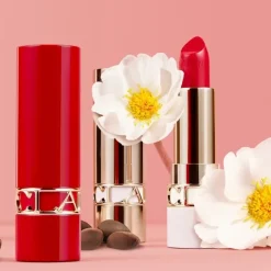CLARINS Rouge À Lèvres & Laque|Joli Rouge                Ecrin Doré