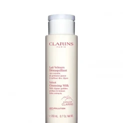 CLARINS Démaquillant Visage|Lait Velours Démaquillant                 Aux Extraits de Gentiane Jaune & Mélisse des Alpes