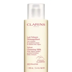 CLARINS Démaquillant Visage|Lait Velours Démaquillant                 Aux Extraits de Gentiane Jaune & Mélisse des Alpes