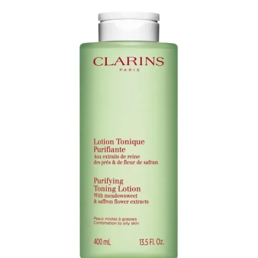 CLARINS Démaquillant Visage|Soin Naturel & Ecoresponsable|Lotion Tonique Purifiante                Peaux Mixtes à Grasses