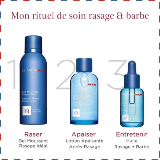 Homme CLARINS Soin De Rasage|Men                Gel Moussant Rasage Idéal
