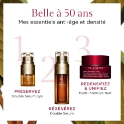 CLARINS Soin De Nuit|Multi Intensive                Crème Lift-Repulpante Anti-Rides Nuit - Peaux très Sèches