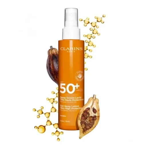 CLARINS Protecteur Solaire|Spray Solaire Lacté Très Haute Protection Corps SPF50+                Lait Solaire Corps