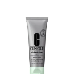 CLINIQUE Gommage & Exfoliant|Masque|All About Clean                Gommage + Masque Au Charbon 2-en-1