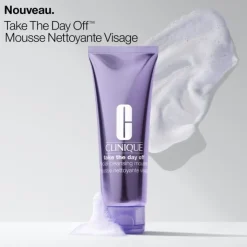 CLINIQUE Nettoyant Visage|Take The Day Off                Mousse Nettoyante Visage