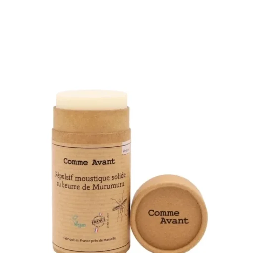 Comme Avant Soin Naturel & Ecoresponsable|Répulsif Moustique Solide                Au Beurre de Murumuru