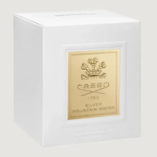 Homme CREED Bougie Parfumée|Gamme Complémentaire Parfumée|Silver Mountain Water                Bougie Parfumée