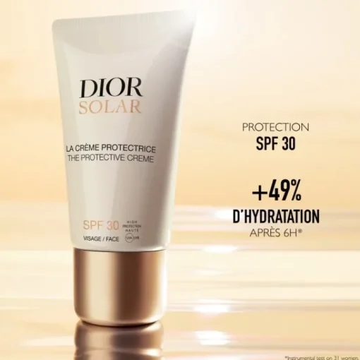 DIOR Protecteur Solaire|Solar                La Crème Protectrice Visage SPF 30 Crème Solaire Visage Haute Protection