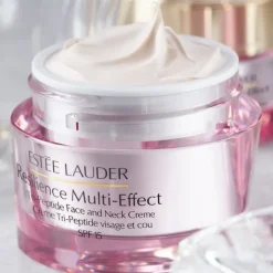 ESTEE LAUDER Soin Cou & Décolleté|Soin De Jour|Resilience Multi-Effect                Crème Tri-Peptide Visage et Cou SPF 15 - Peaux Normales
