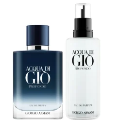 Homme GIORGIO ARMANI Eau De Parfum|Acqua di Giò Profondo                Eau de Parfum Rechargeable