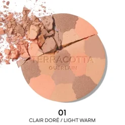 GUERLAIN Poudre Bronzante|Terracotta Light                La Poudre Éclat Bonne Mine Naturelle - Édition Limitée - 96% d’ingrédients d’origine naturelle