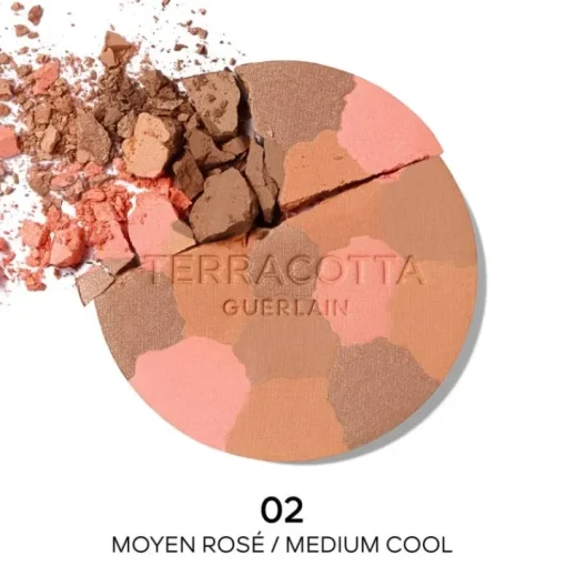 GUERLAIN Poudre Bronzante|Terracotta Light                La Poudre Éclat Bonne Mine Naturelle - Édition Limitée - 96% d’ingrédients d’origine naturelle