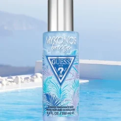 Femme Guess Gamme Complémentaire Parfumée|Brume Parfumée Corps & Cheveux|Mykonos Breeze                Brume Parfumée Scintillante