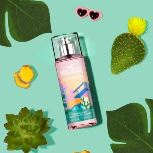 Femme Hollister Brume Parfumée Corps & Cheveux|Gamme Complémentaire Parfumée|Palm Springs                Brume pour le Corps