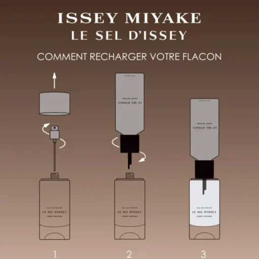 Homme Issey Miyake Parfum Naturel & Eco-Responsable|Parfum Recharge|Le Sel D'Issey                Eau de Parfum - Recharge