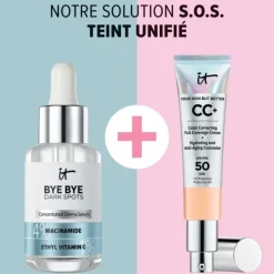 It Cosmetics Soin Spécifique Visage|Sérum Et Booster|Bye Bye Dark Spots                Sérum Anti-taches à la Niacinamide