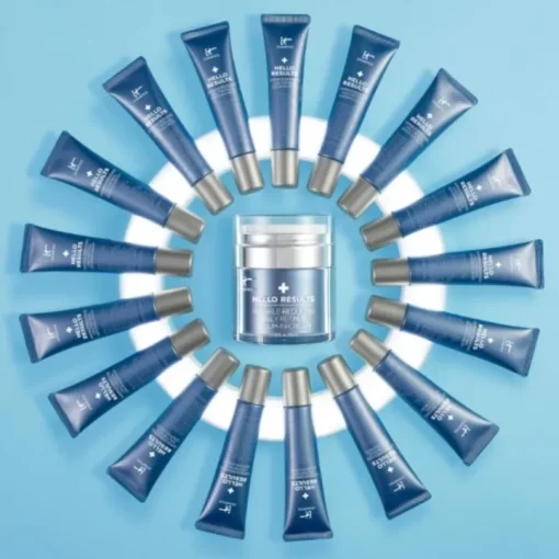 It Cosmetics Soin De Nuit|Sérum Et Booster|Hello Results                Serum-en-Crème Anti-Rides au Rétinol - Format Voyage