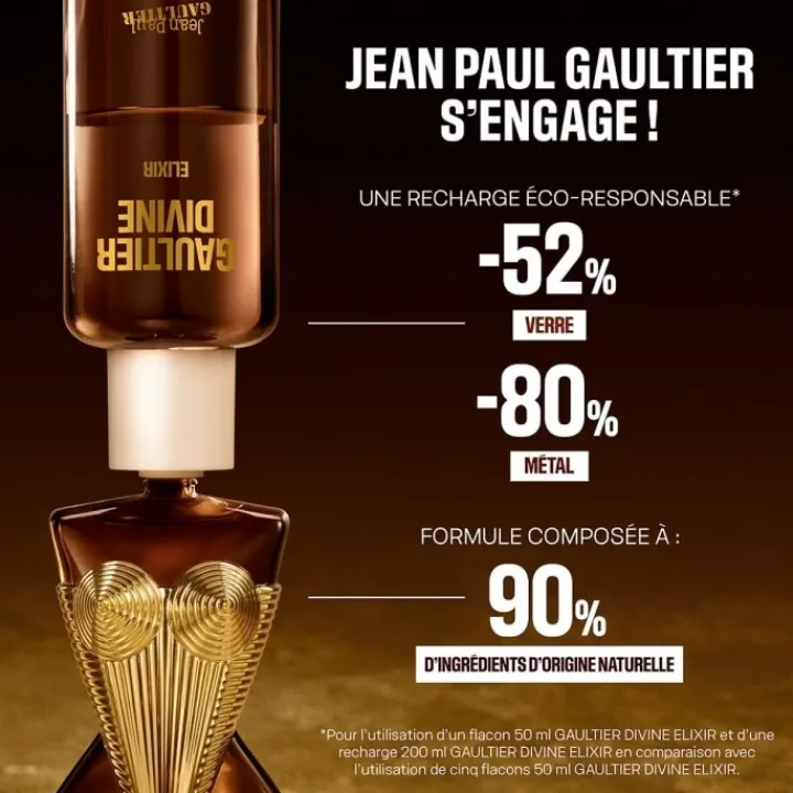 JEAN PAUL GAULTIER Parfum Recharge|Gaultier Divine Elixir                Parfum - Flacon Recharge