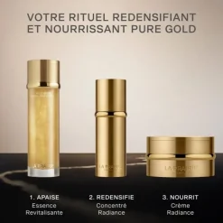 LA PRAIRIE Soin Jour & Nuit|Pure Gold                Concentré Radiance Sérum