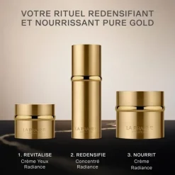 LA PRAIRIE Soin Yeux & Lèvres|Pure Gold                Crème Yeux Radiance - Recharge