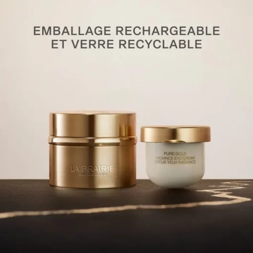 LA PRAIRIE Soin Yeux & Lèvres|Pure Gold                Crème Yeux Radiance