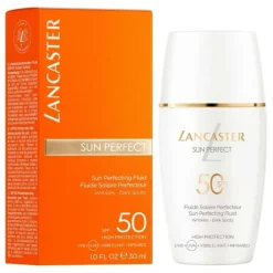 LANCASTER Protecteur Solaire|Préparation Au Bronzage|Sun Perfect                Fluide Perfecteur Teinté SPF50