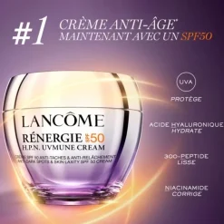 LANCÔME Soin De Jour|Rénergie H.P.N. UVMUNE                Crème Anti-âge avec SPF 50