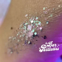 Le Bar à Paillettes Maquillage Naturel & Ecoresponsable|Paillettes Visage Et Corps|Dry Martini                Paillettes Libres Biodégradables